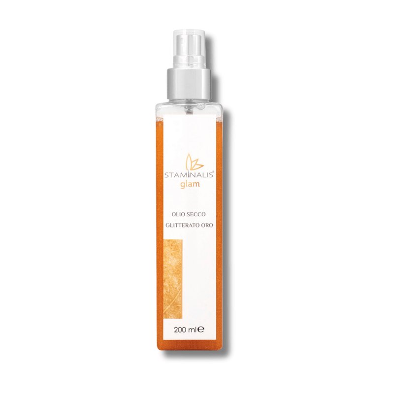 Glitter Dry Oil – Gold